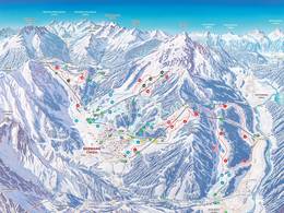 Mappa delle piste Berwang/Bichlbach/Rinnen