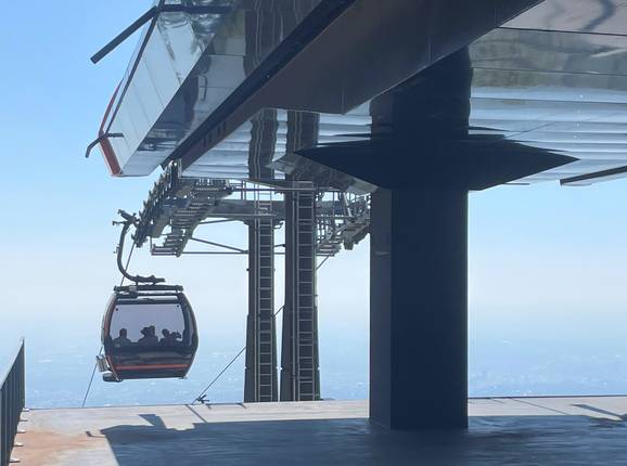 Stazione a monte Sljeme a 1030 m