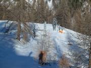 Chazelay - Skilift a piattello