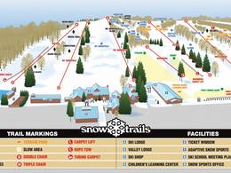 Mappa delle piste Snow Trails