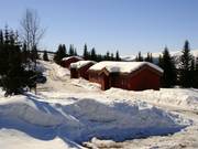 Chalet in legno direttamente sulle piste