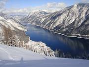 Vista sul lago Achensee