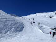 Pista intermedia Moräne