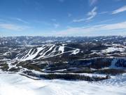 Vista dalla cima del Challenger verso l'Andesite Mountain