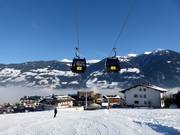 La funivia Spieljoch parte direttamente da Fügen.