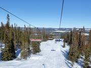 Høgekspressen - 6pers.| Seggiovia ad alta velocità (agganc.autom.)