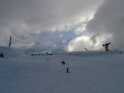 Pista ampia e facile a Les Houches
