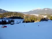 Pista di media difficoltà presso la seggiovia Waldrastlift