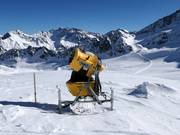 Cannone da neve sul Ghiacciaio del Kaunertal