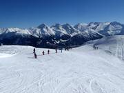 Pista facile da Dadens a Gendusas