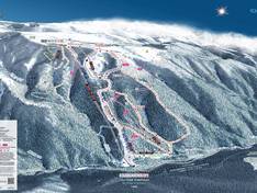 Mappa delle piste Bodrost/Kartala