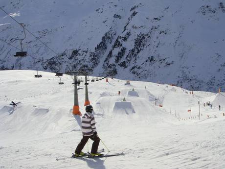 Snowparks Alpi della Lechtal – Snowpark St. Anton/St. Christoph/Stuben/Lech/Zürs/Warth/Schröcken - Ski Arlberg