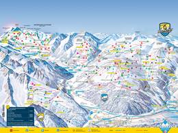 Mappa delle piste Mayrhofen - Penken/Ahorn/Rastkogel/Eggalm