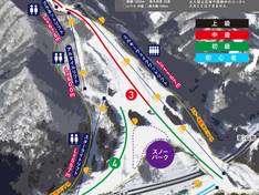 Mappa delle piste St. Mary