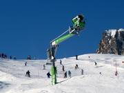 Cannoni da neve sulla discesa Kristallbahn