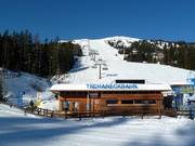 Tschaneckbahn - 6pers.| Seggiovia ad alta velocità (ad agganc. autom.) con cupola di prot. e riscald. sedile