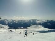 Discesa facile vicino alla località di Alpe d'Huez