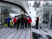 Il personale è presente all'imbarco