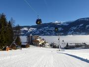 La più lunga discesa a valle innevata artificialmente della Zillertal fino a Fügen