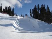 Halfpipe sul Blackcomb Mountain