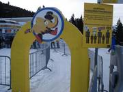 Accesso bambini nella Zillertal Arena