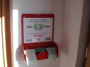 Box gratuita per sacchetti dei rifiuti