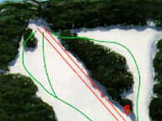 Mappa delle piste Dingo Dell