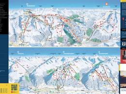 Mappa delle piste Parsenn (Davos Klosters)