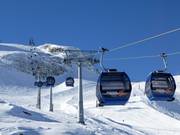 La cabinovia a 10 posti Gefrorene Wand è un vero e proprio punto culminante!