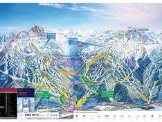 Mappa delle piste Whistler Blackcomb