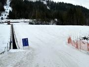 Turtle Creek con tappeto trasportatore alla stazione a valle