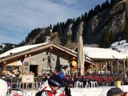 Tipica baita nell’area sciistica Les Portes du Soleil