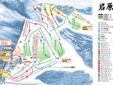 Mappa delle piste Iwappara
