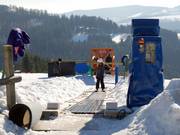 Nastro trasportatore nell’area scuola sci