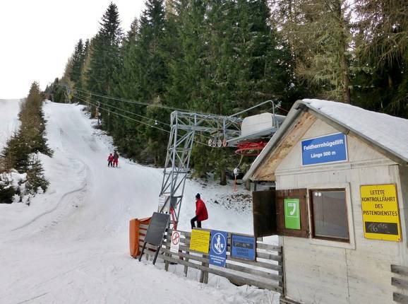 Feldherrnhügellift - Skilift con T-bar/ancora