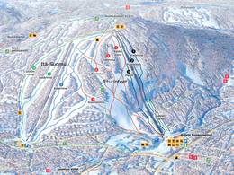 Mappa delle piste Suomu