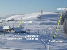 Mappa delle piste Ghöch