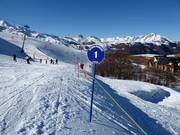 Segnaletica delle singole piste