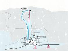 Mappa delle piste Kopřivná