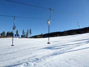 Sciovia presso la stazione a valle