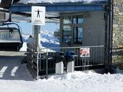 I contenitori per i rifiuti si trovano in numerose stazioni