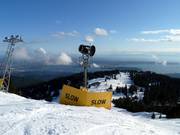 Cannone da neve al Grouse Mountain