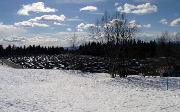 Oslo: Accesso nei comprensori sciistici e parcheggio – Accesso, parcheggi Oslo – Tryvann (Skimore)