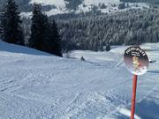 Ripida entrata nella pista Fuchs