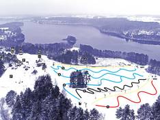 Mappa delle piste Gora Czterech Wiatrow - Maragowo