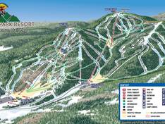 Mappa delle piste Sunrise Park
