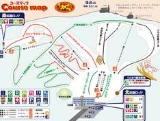 Mappa delle piste Moiwayama Ski Jo