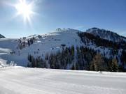 Vista sull’area sciistica del Ladenberg