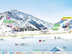 Mappa delle piste Erlongshan Longzhu