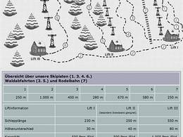 Mappa delle piste Simmersfeld